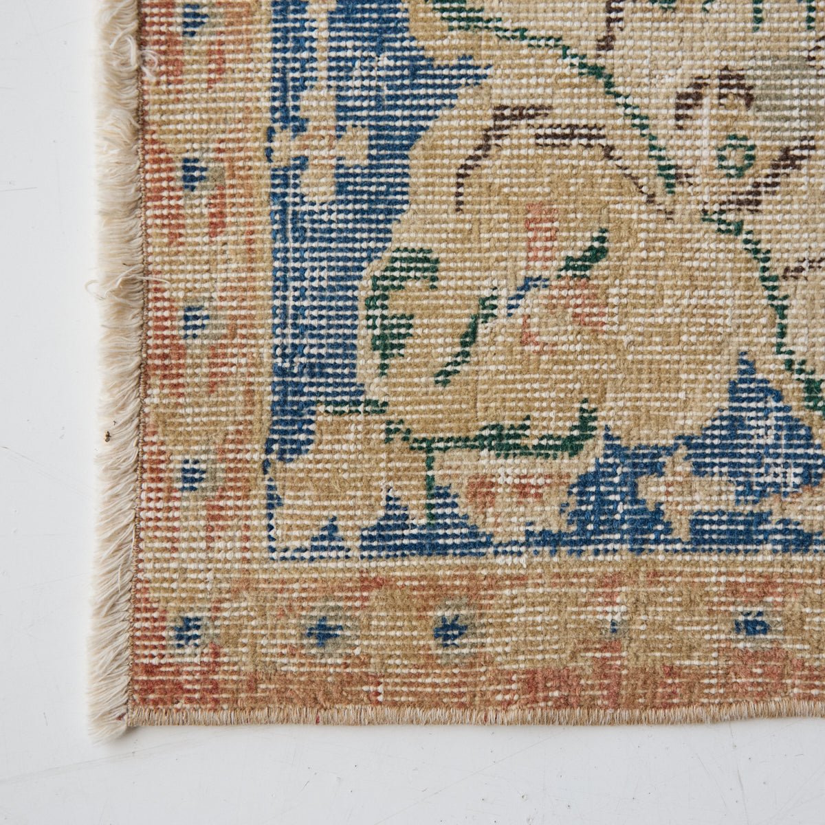 Chablis Vintage Rug | 6' x 9'2" - elsie green - textiles
