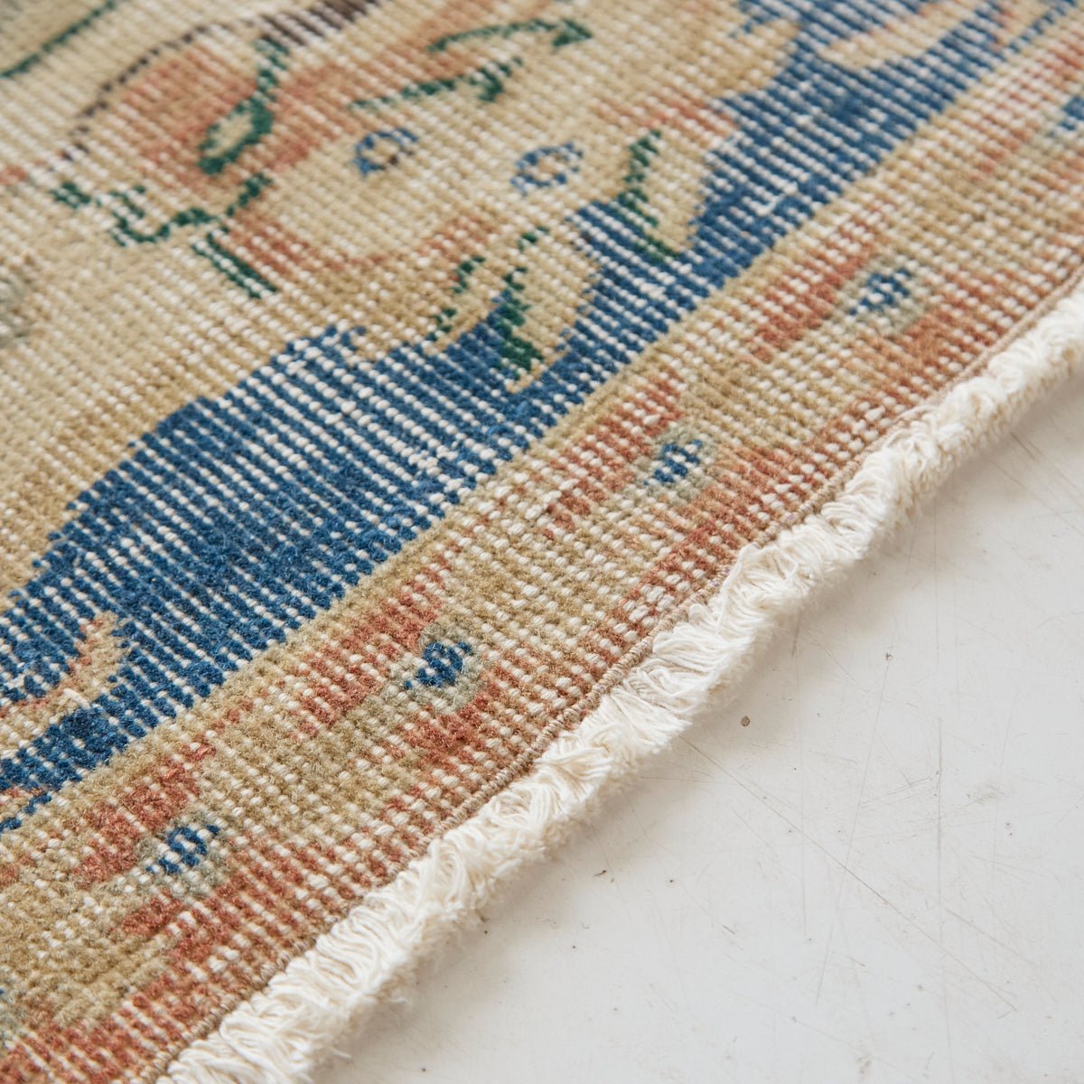 Chablis Vintage Rug | 6' x 9'2" - elsie green - textiles