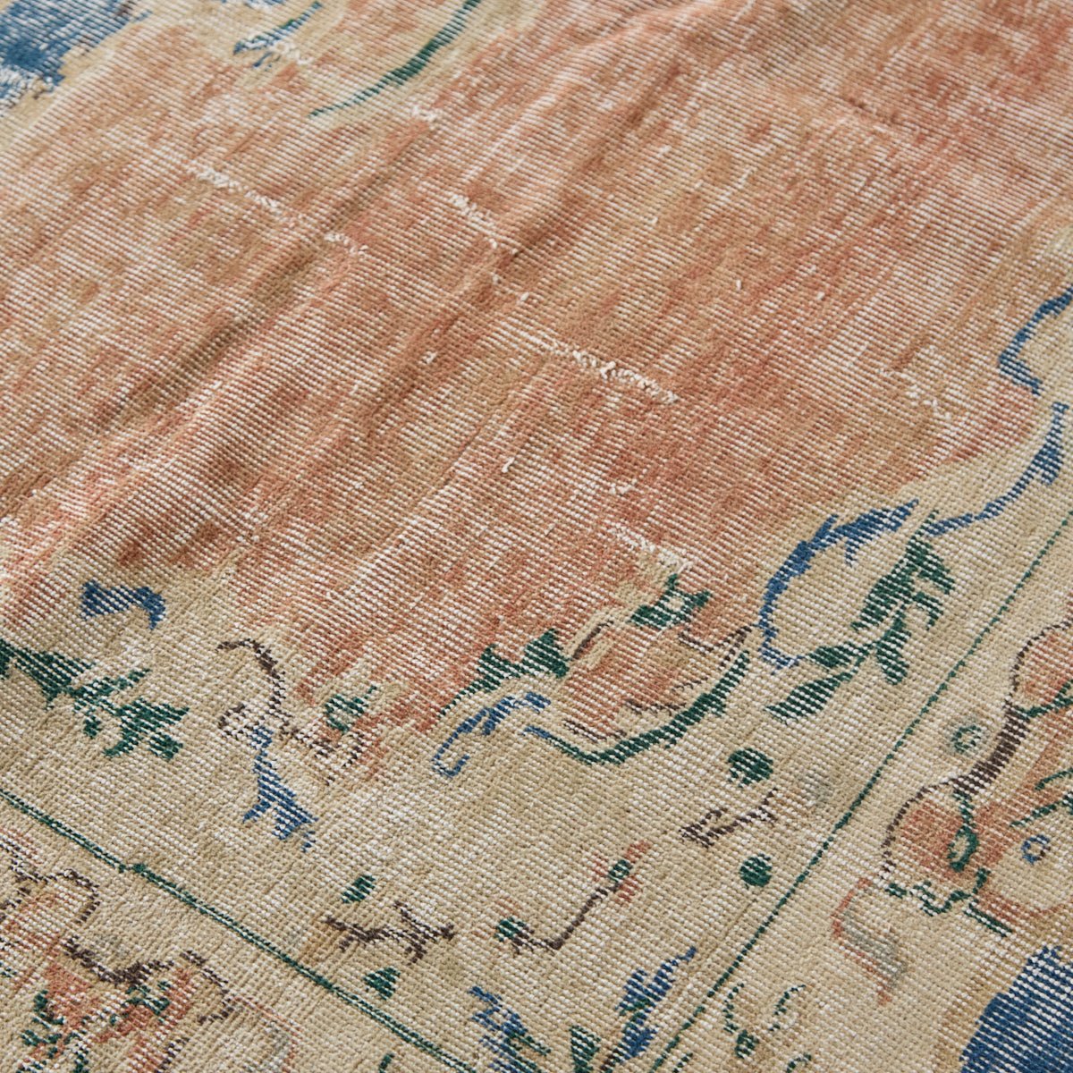 Chablis Vintage Rug | 6' x 9'2" - elsie green - textiles