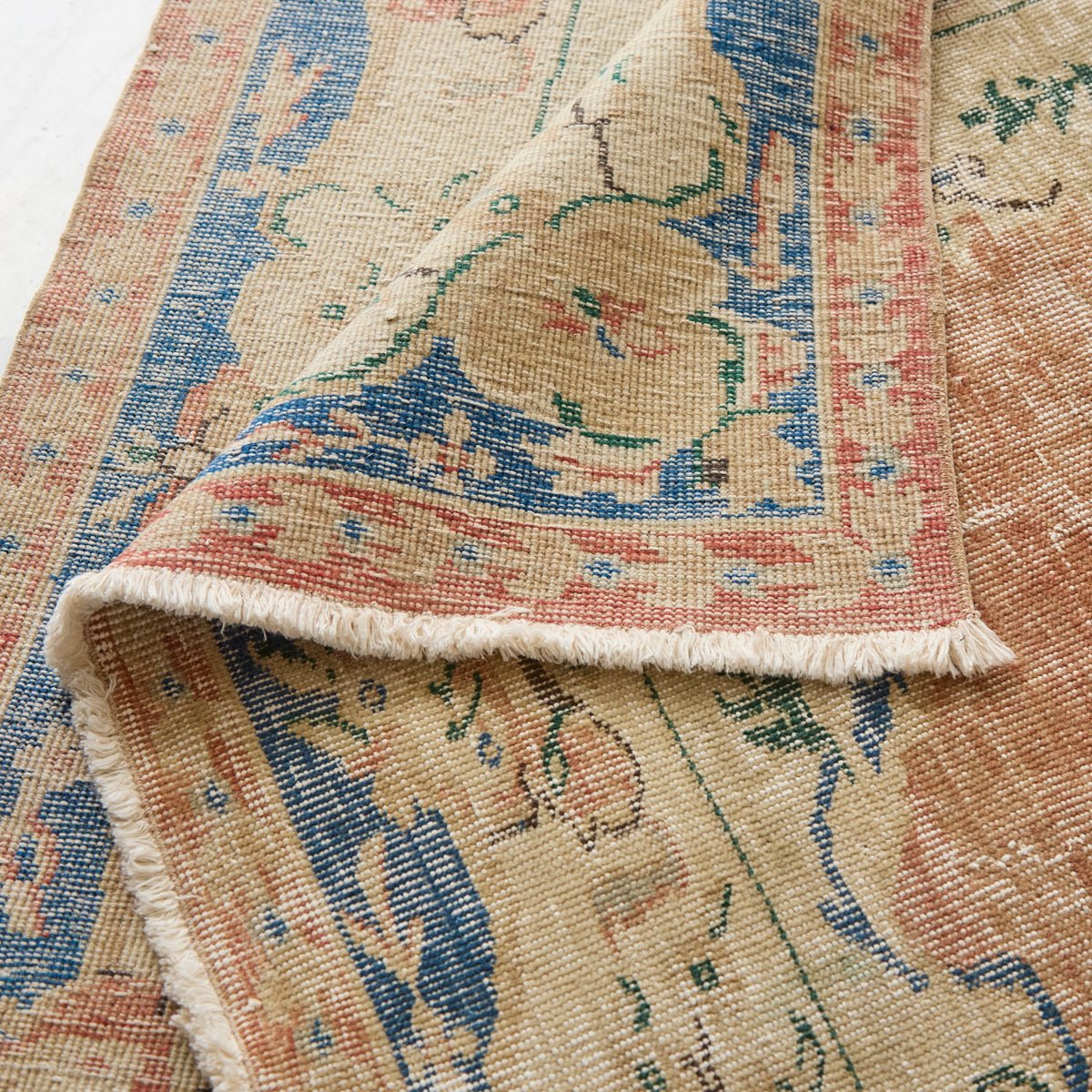 Chablis Vintage Rug | 6' x 9'2" - elsie green - textiles