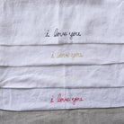 Chain Stitch Sentiment Pillowcase - elsie green - textiles