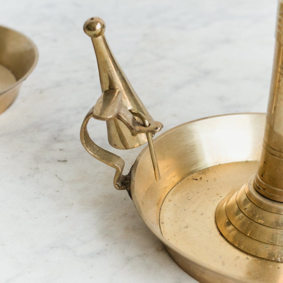 Chamber Candlestick with Snuffer - elsie green - decor