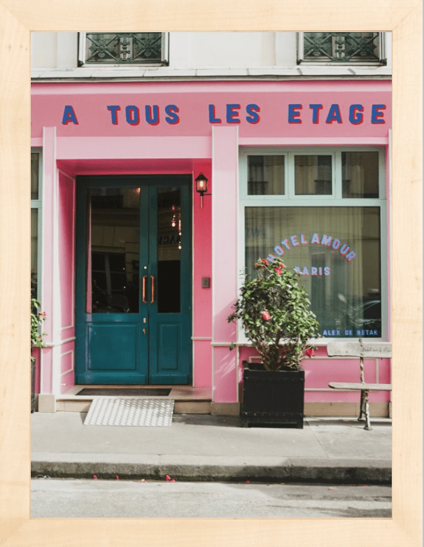 Chambre 22 Printed Photograph - elsie green - Art