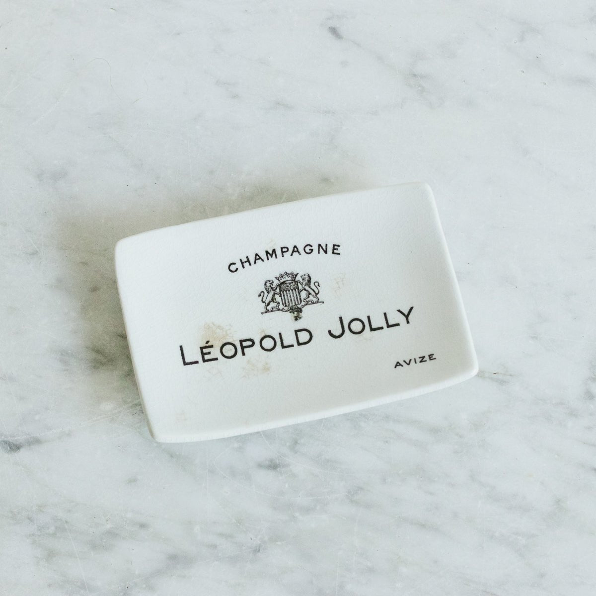 Champagne Leopold Jolly Ashtray - elsie green - decor
