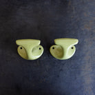 Chartreuse Porcelain Towel Hook - elsie green - decor