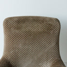 Chenille Napoleon Arm Chair - elsie green - furniture