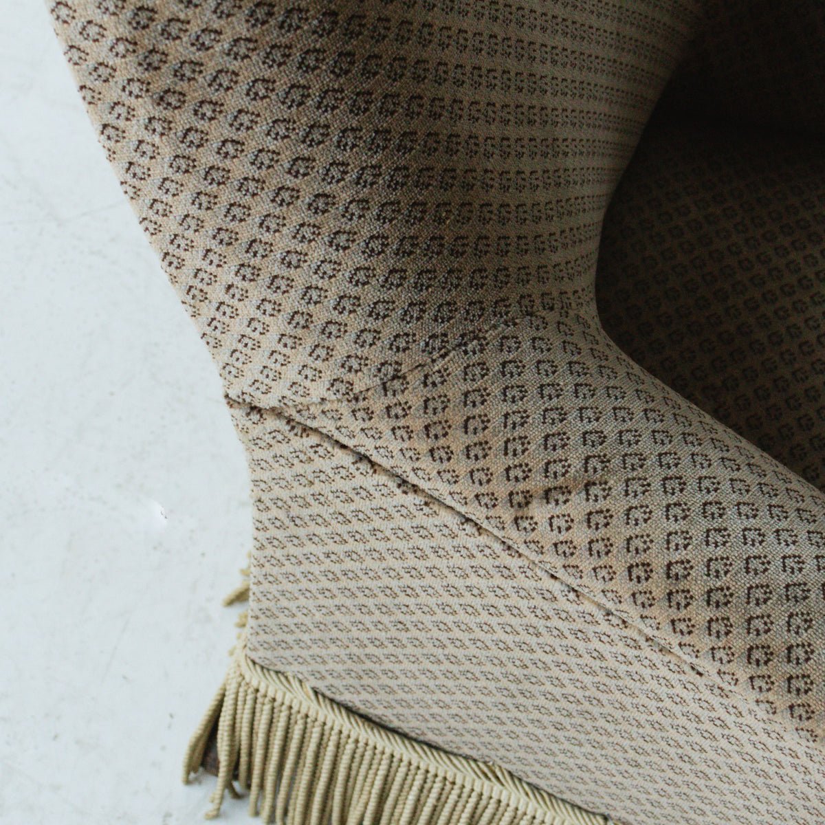 Chenille Napoleon Arm Chair - elsie green - furniture