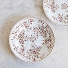 Cherry Blossom Transferware Plate Set Of 5 - elsie green - The French Kitchen