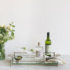 Christian Dior Silver Bar Tray - elsie green - The French Kitchen