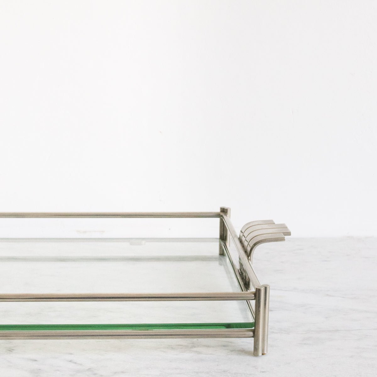 Christian Dior Silver Bar Tray - elsie green - The French Kitchen