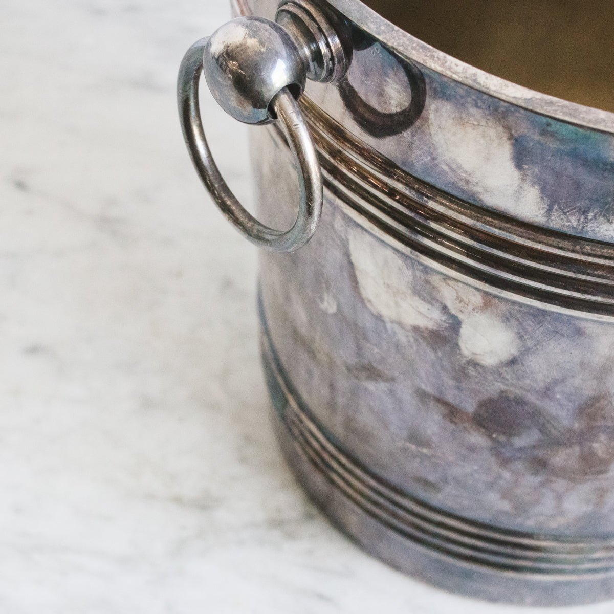 Christofle Champagne Bucket with Ordinal Numbers - elsie green - The French Kitchen