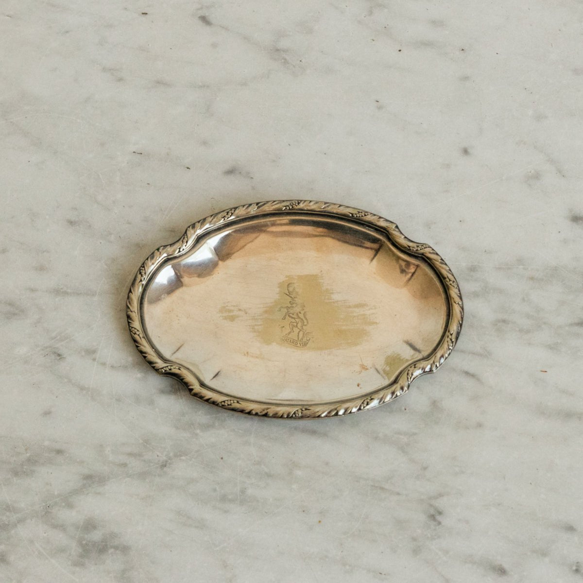 Christofle Edwardian Unicorn Tray - elsie green - the french kitchen