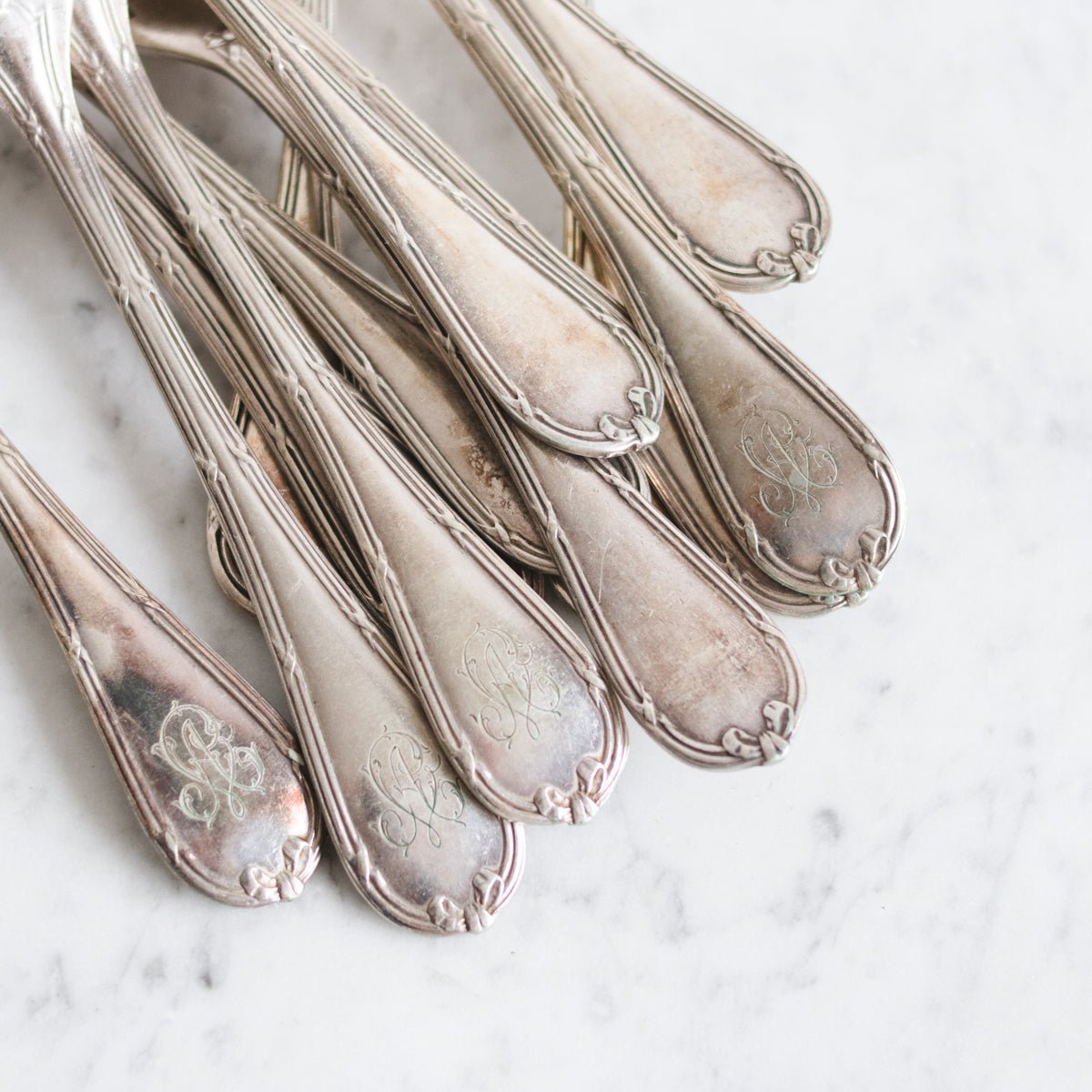 Christofle Forks & Spoons Set of 24 - elsie green - the french kitchen