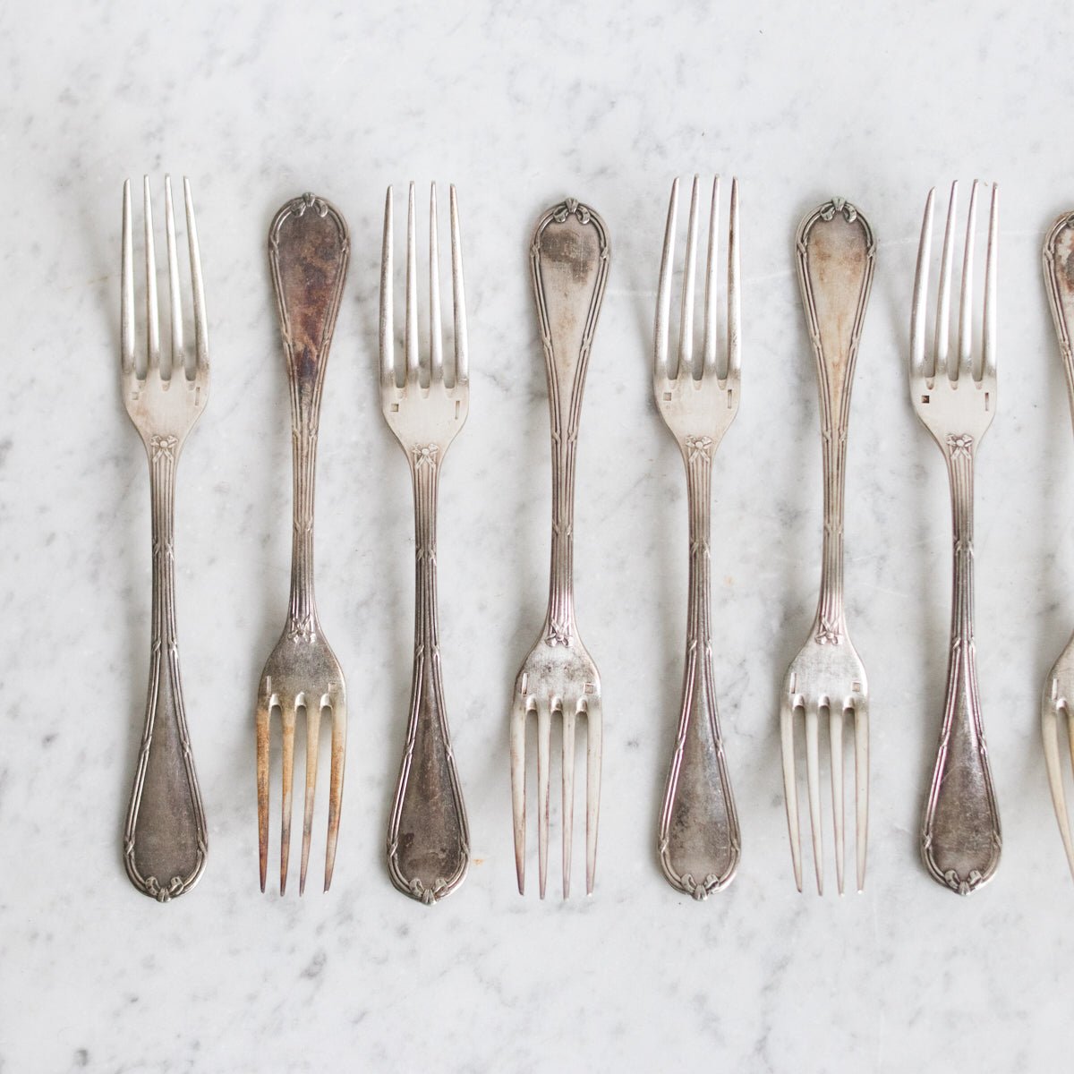 Christofle Forks & Spoons Set of 24 - elsie green - the french kitchen