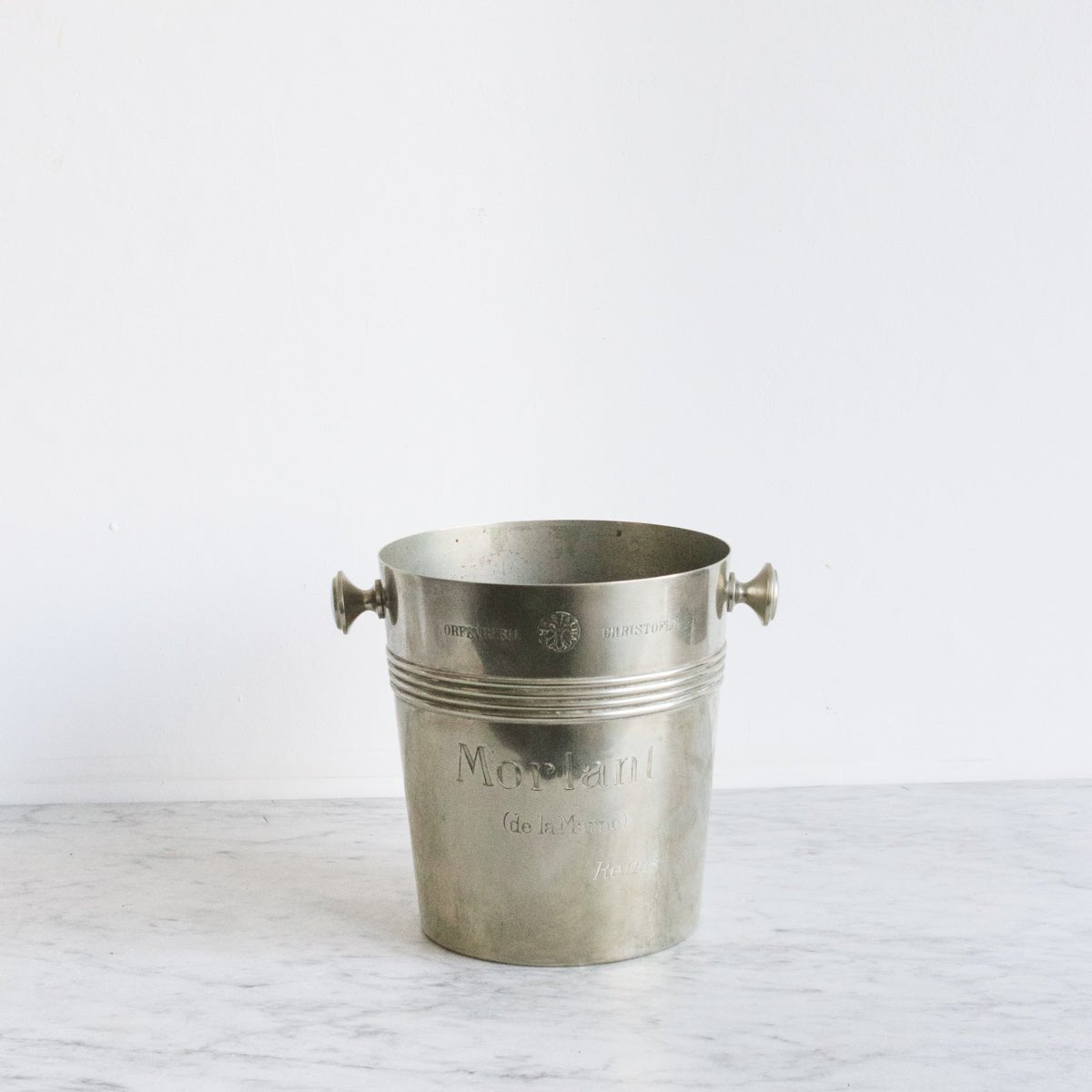 Christofle Hotel Silver Bee Champagne Bucket - elsie green - The French Kitchen