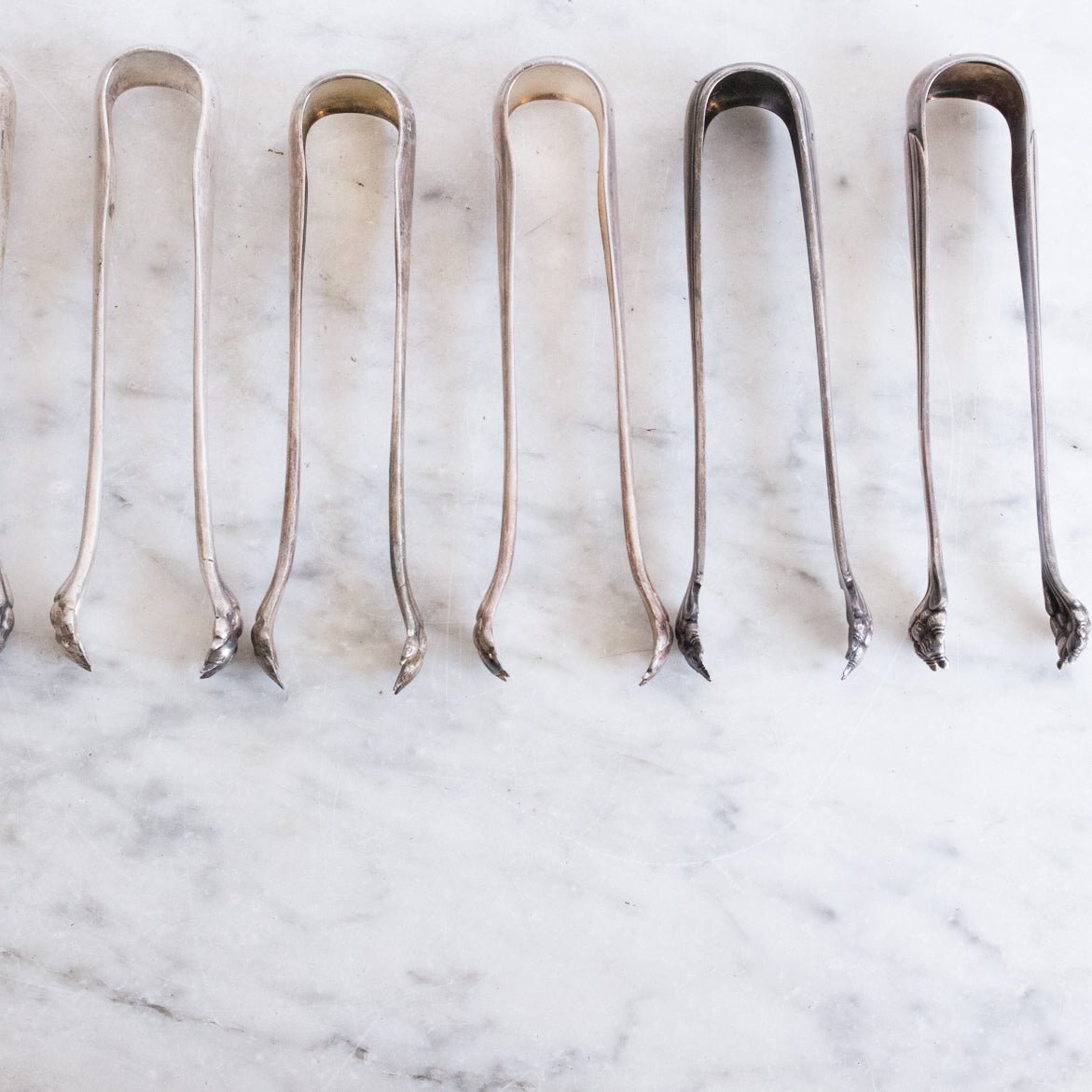 Christofle Ice Tongs - elsie green - the french kitchen