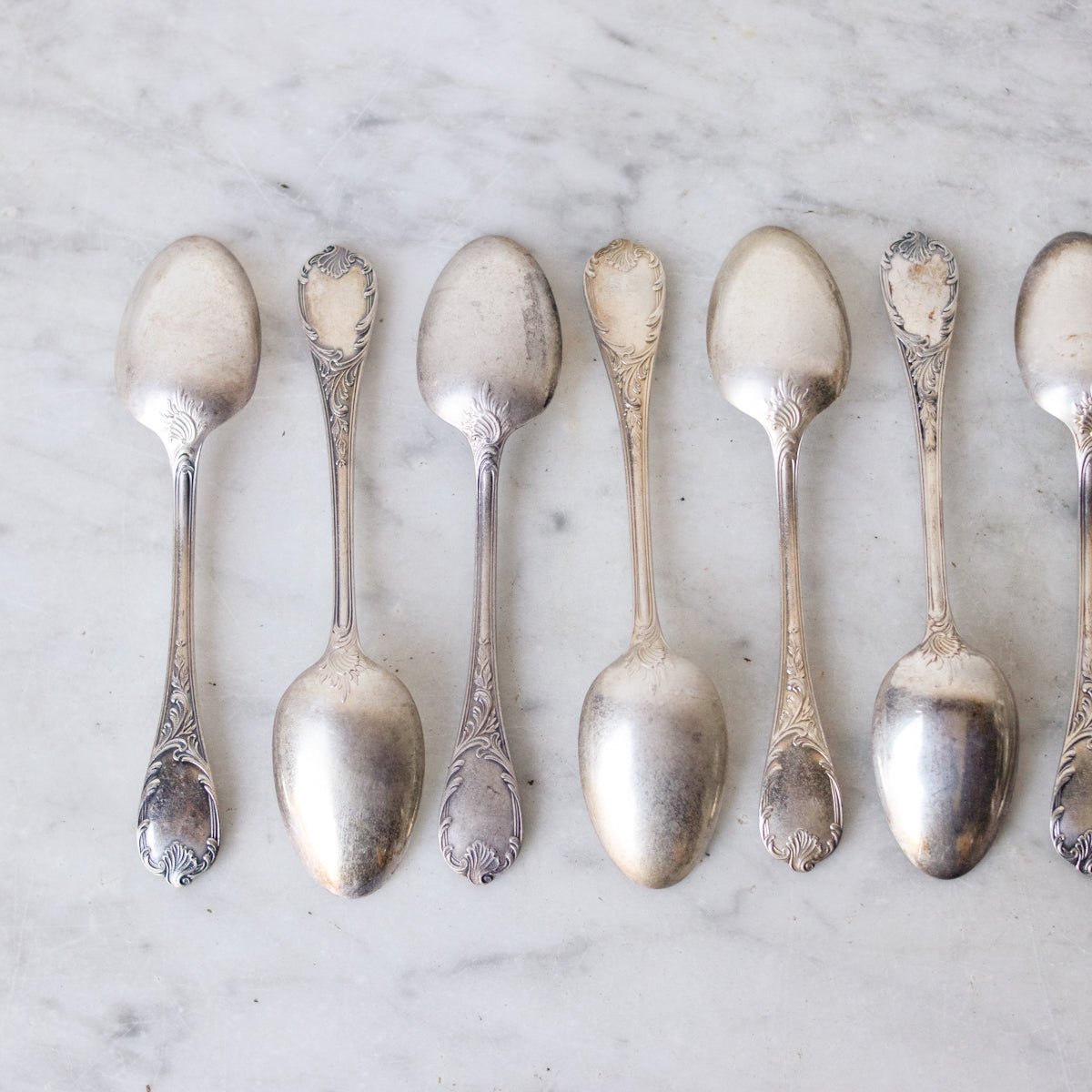 Christofle Marly Teaspoon Set of 12 - elsie green - the french kitchen