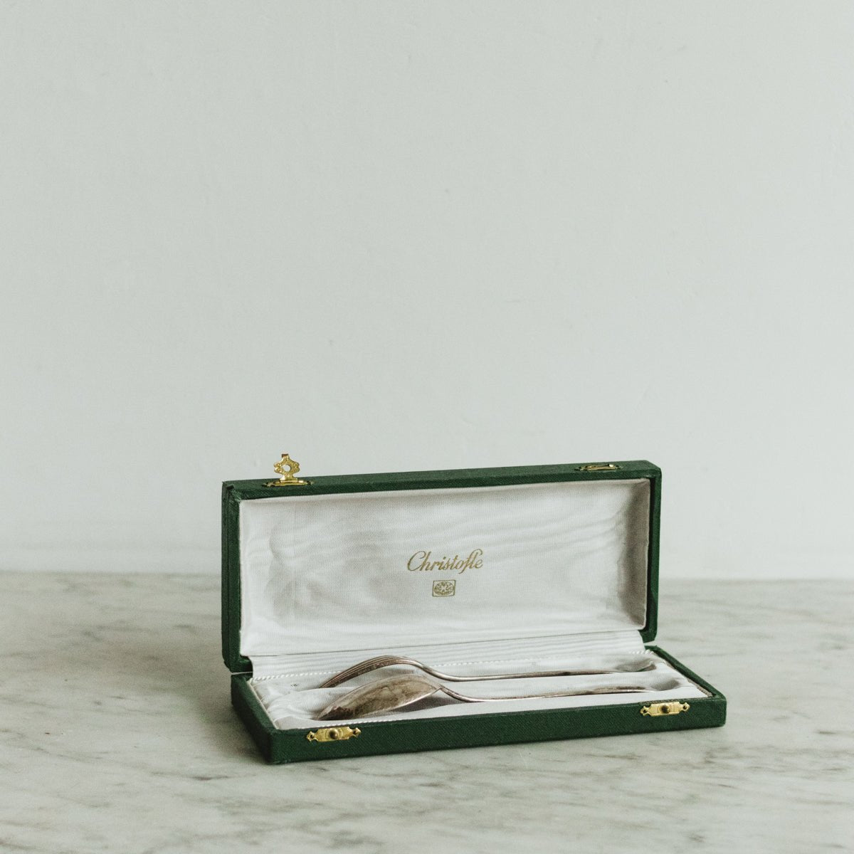 Christofle Petite Silver Serving Set - elsie green - the french kitchen