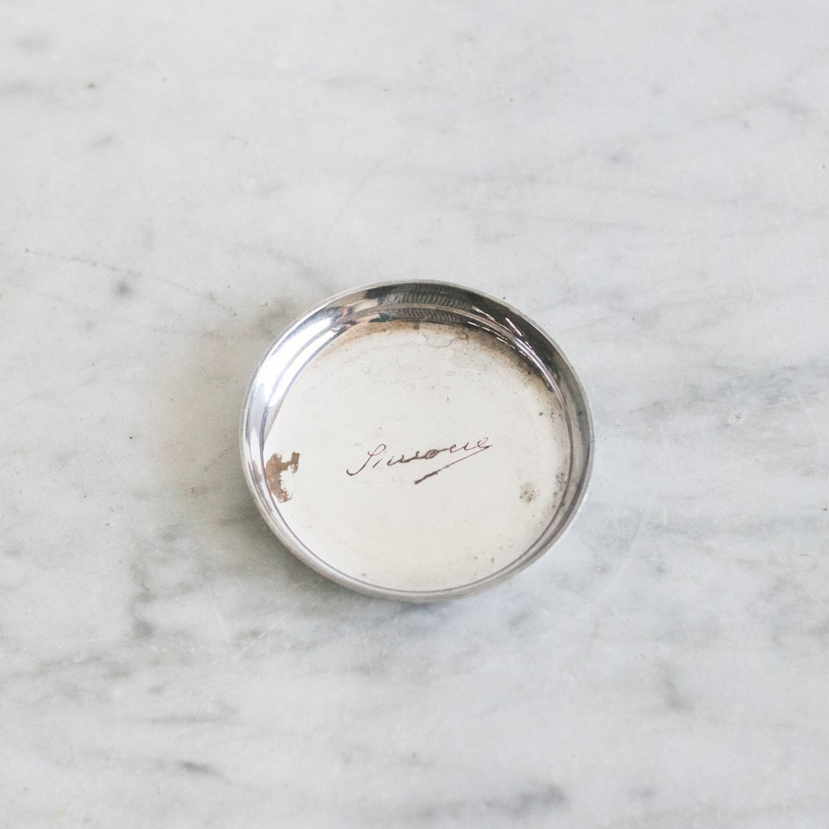 Christofle Silver Coaster and Tatine Scented Candle - elsie green - decor