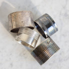 Christofle Silver Napkin Ring Set of 4 - elsie green - the french kitchen