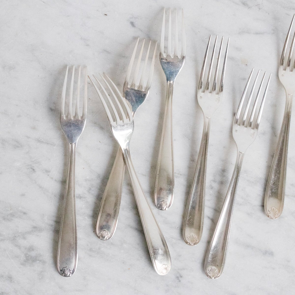 Christofle Spatours Flatware Set Of 37 Pieces - elsie green - The French Kitchen