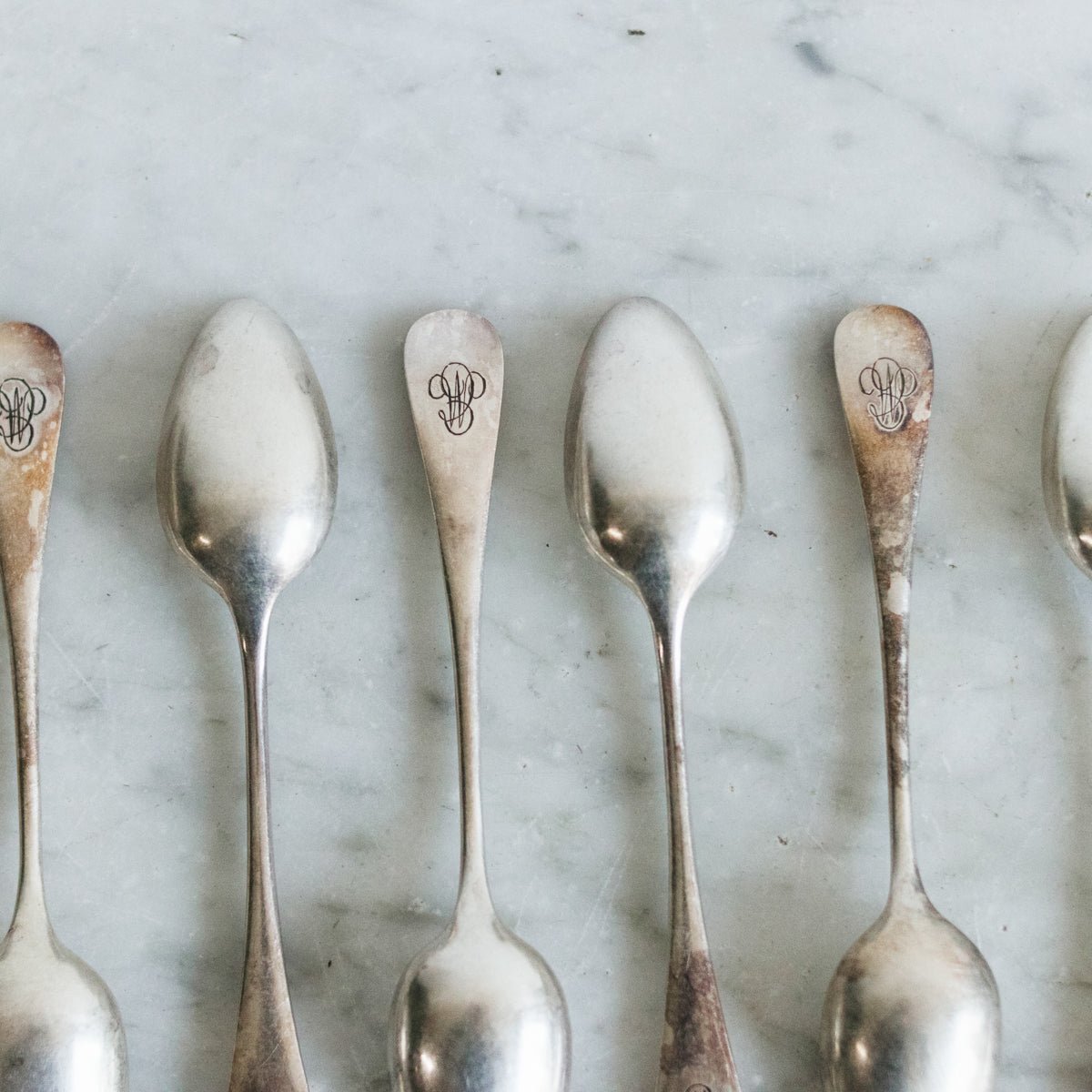Christofle Vintage Flatware Set of 38 - elsie green - the french kitchen