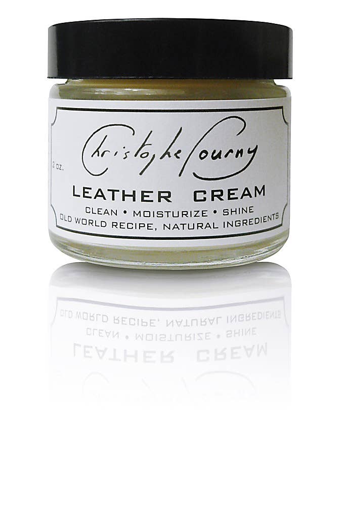 Christophe Pourny Leather Cream - elsie green - Furniture