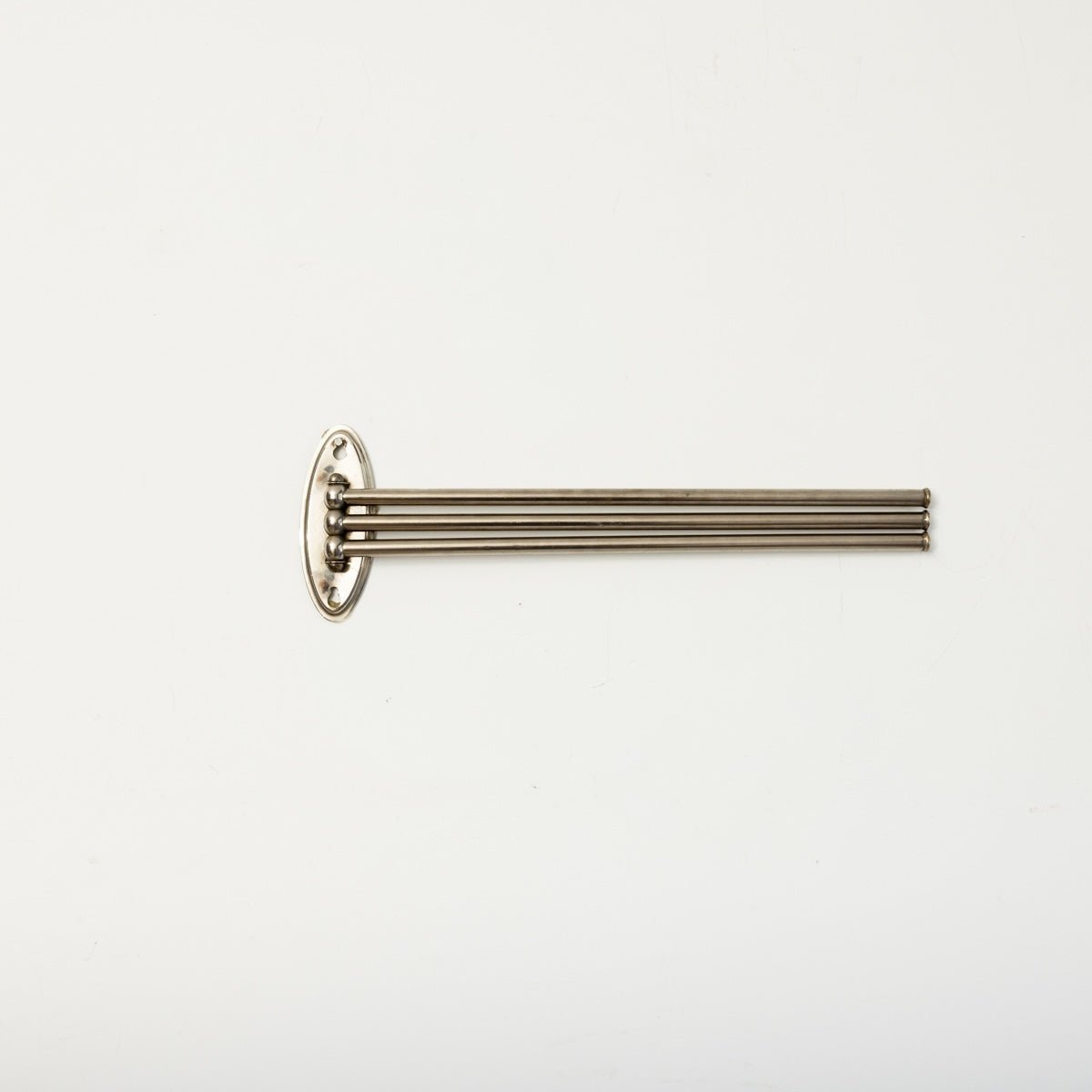 Chrome Triple Towel Bar - elsie green - decor