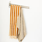 Chrome Triple Towel Bar - elsie green - decor