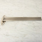 Chrome Triple Towel Bar - elsie green - decor