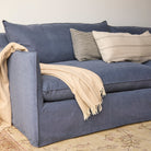 Claremont Extra Long Slipcovered Sofa - elsie green - furniture