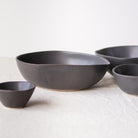 Classic Serving Bowl | Nesting Set | Black - elsie green - The French Kitchen