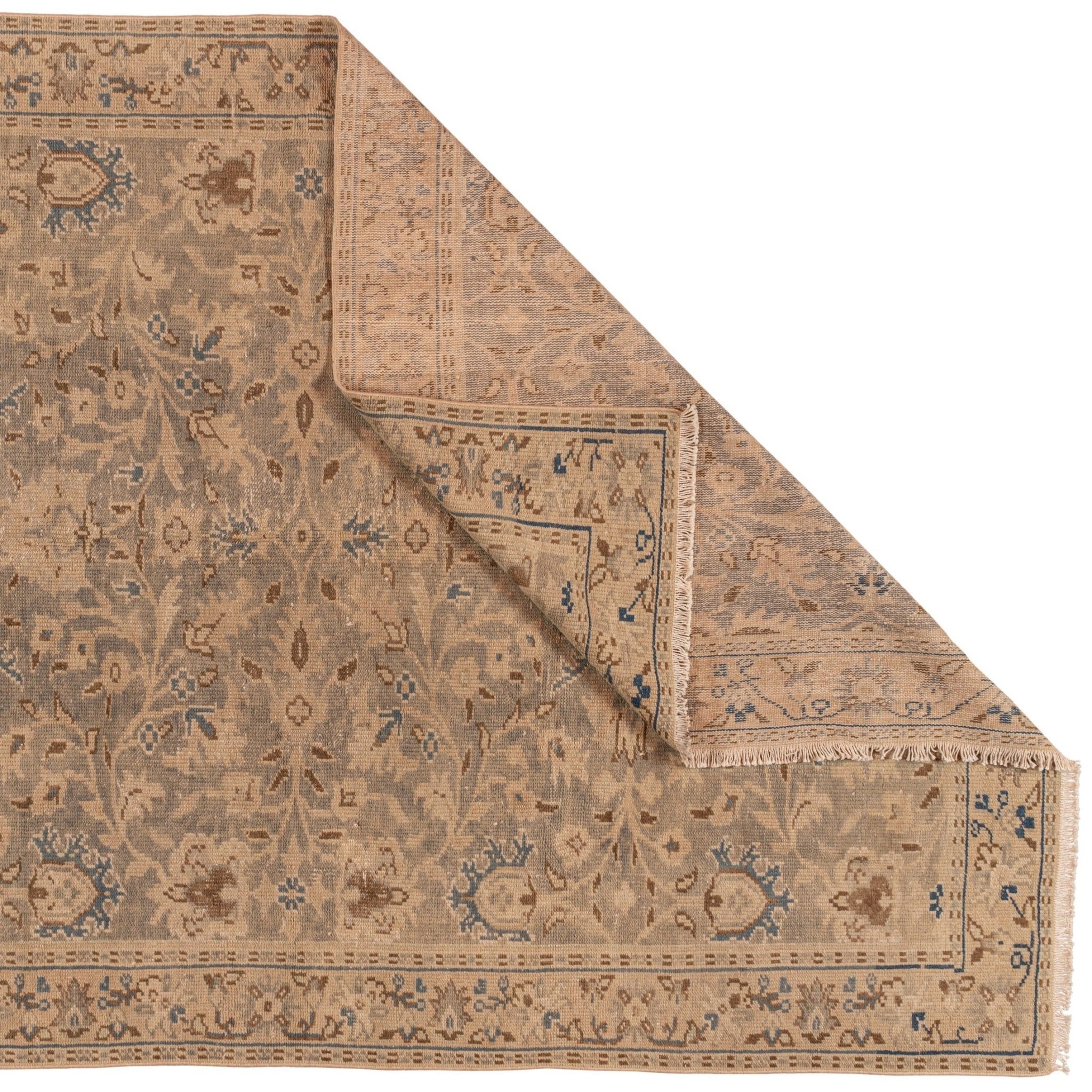 Clichy Vintage Rug | 6'1" x 8'10" - elsie green - textiles