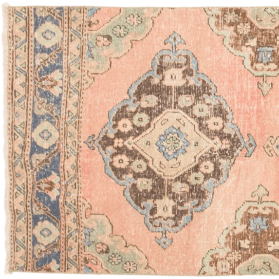 Clodomira Vintage Rug | 3'0" x 12'1" - elsie green - Textiles