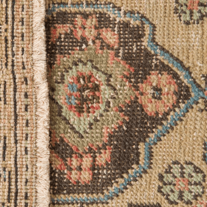 Clodomira Vintage Rug | 3'0" x 12'1" - elsie green - Textiles