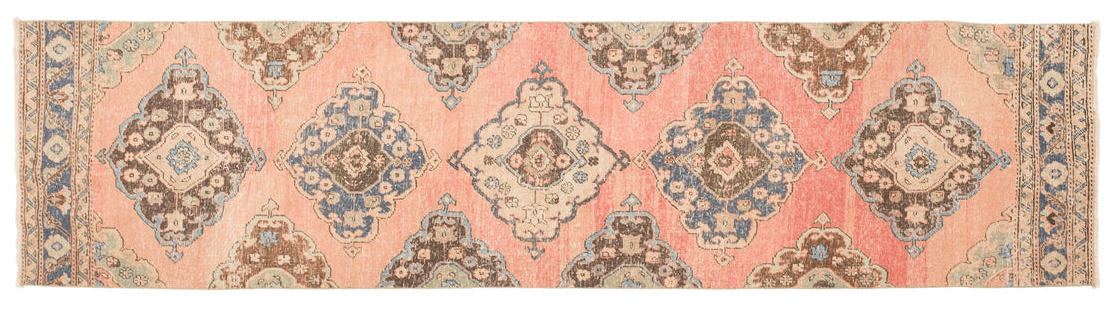 Clodomira Vintage Rug | 3'0" x 12'1" - elsie green - Textiles