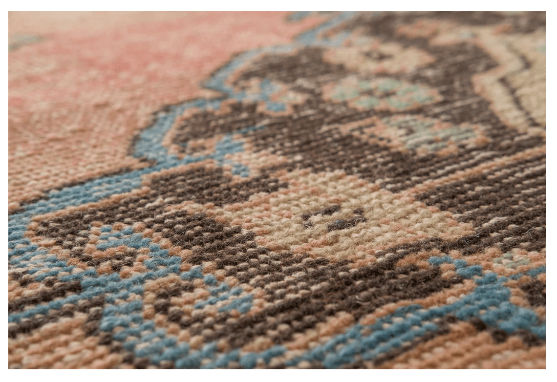 Clodomira Vintage Rug | 3'0" x 12'1" - elsie green - Textiles