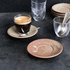 Coffee Glass, Saucer and Spoon Set of 6 - elsie green - the french kitchen