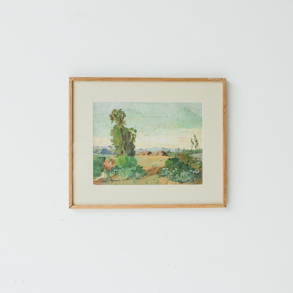 Colorful Landscape Watercolor Painting - elsie green - art