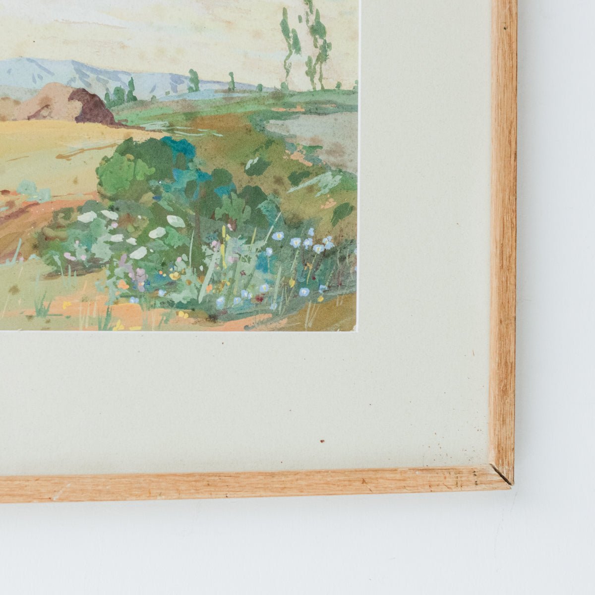 Colorful Landscape Watercolor Painting - elsie green - art