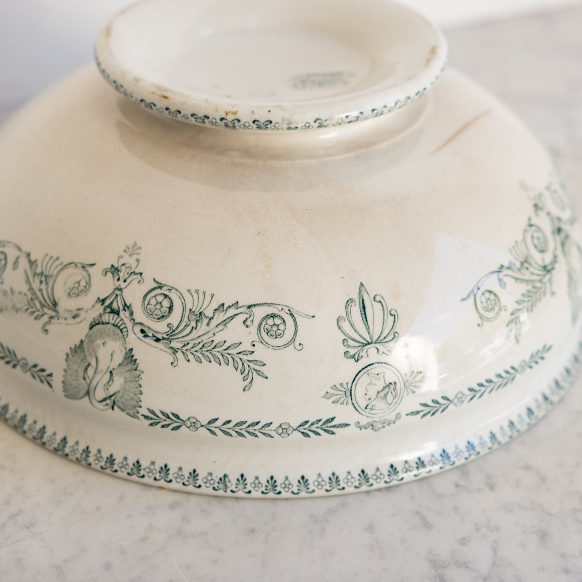 Compeigne Transferware Serving Bowl - elsie green - the french kitchen