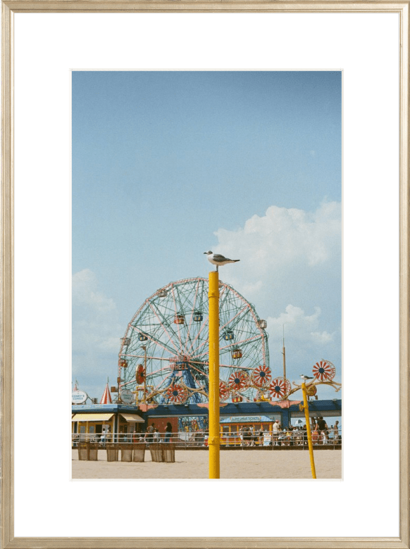 Coney Island Printed Photograph - elsie green - Art