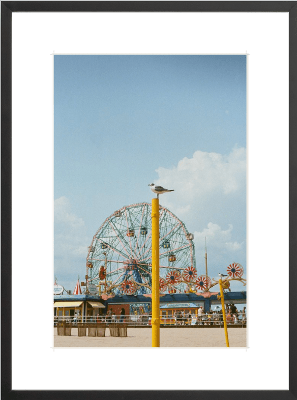 Coney Island Printed Photograph - elsie green - Art