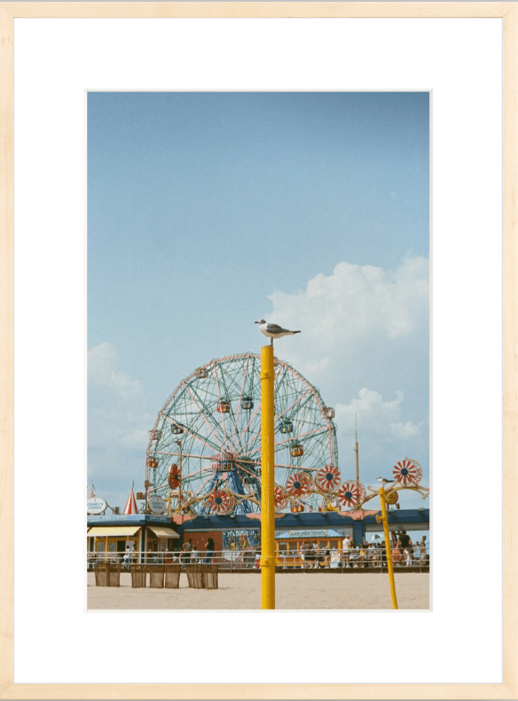 Coney Island Printed Photograph - elsie green - Art