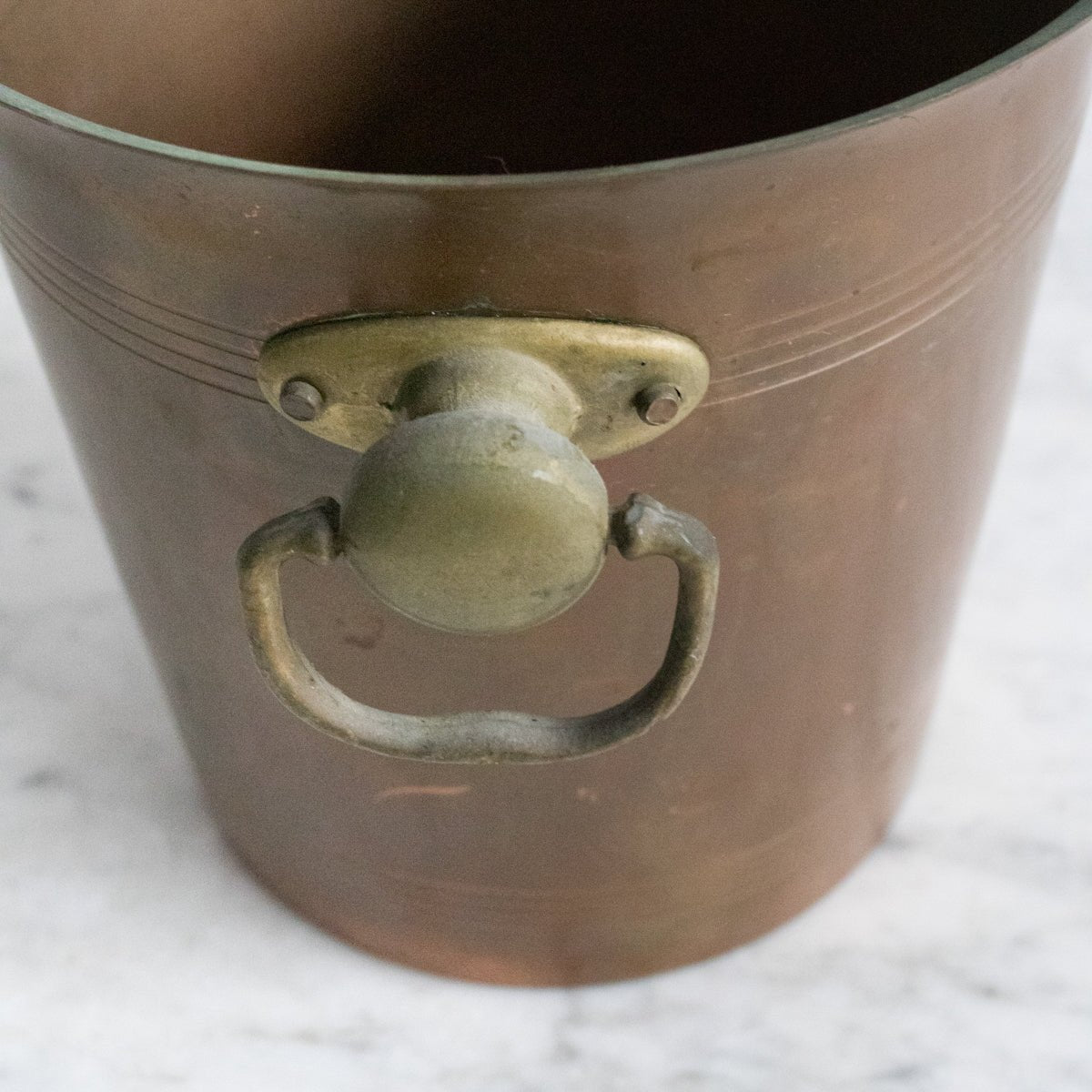 Copper Champagne Bucket - elsie green - the french kitchen