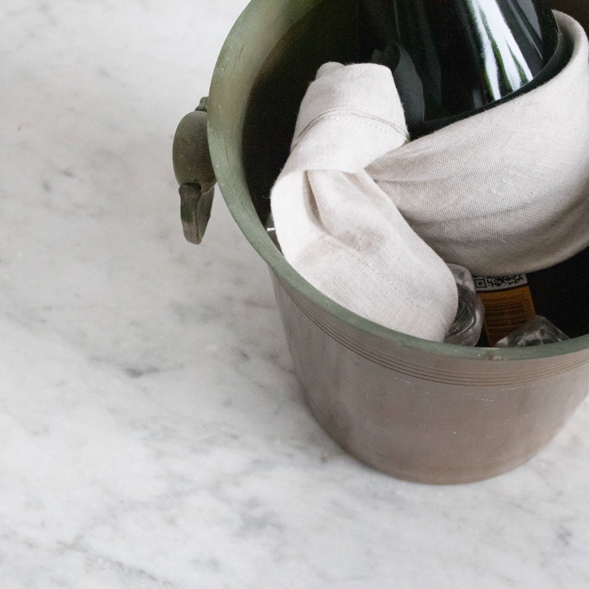 Copper Champagne Bucket - elsie green - the french kitchen