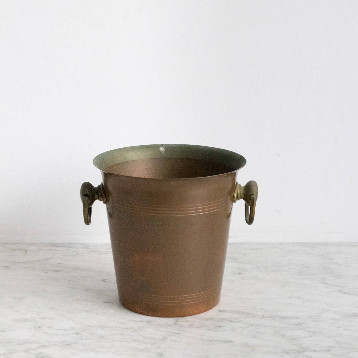 Copper Champagne Bucket - elsie green - the french kitchen