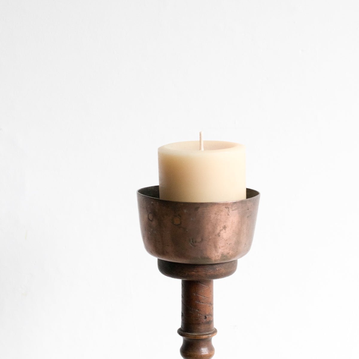 Copper Devotional Candlestick - elsie green - Decor