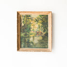 Cottage In The Woods Oil Painting - elsie green - Art