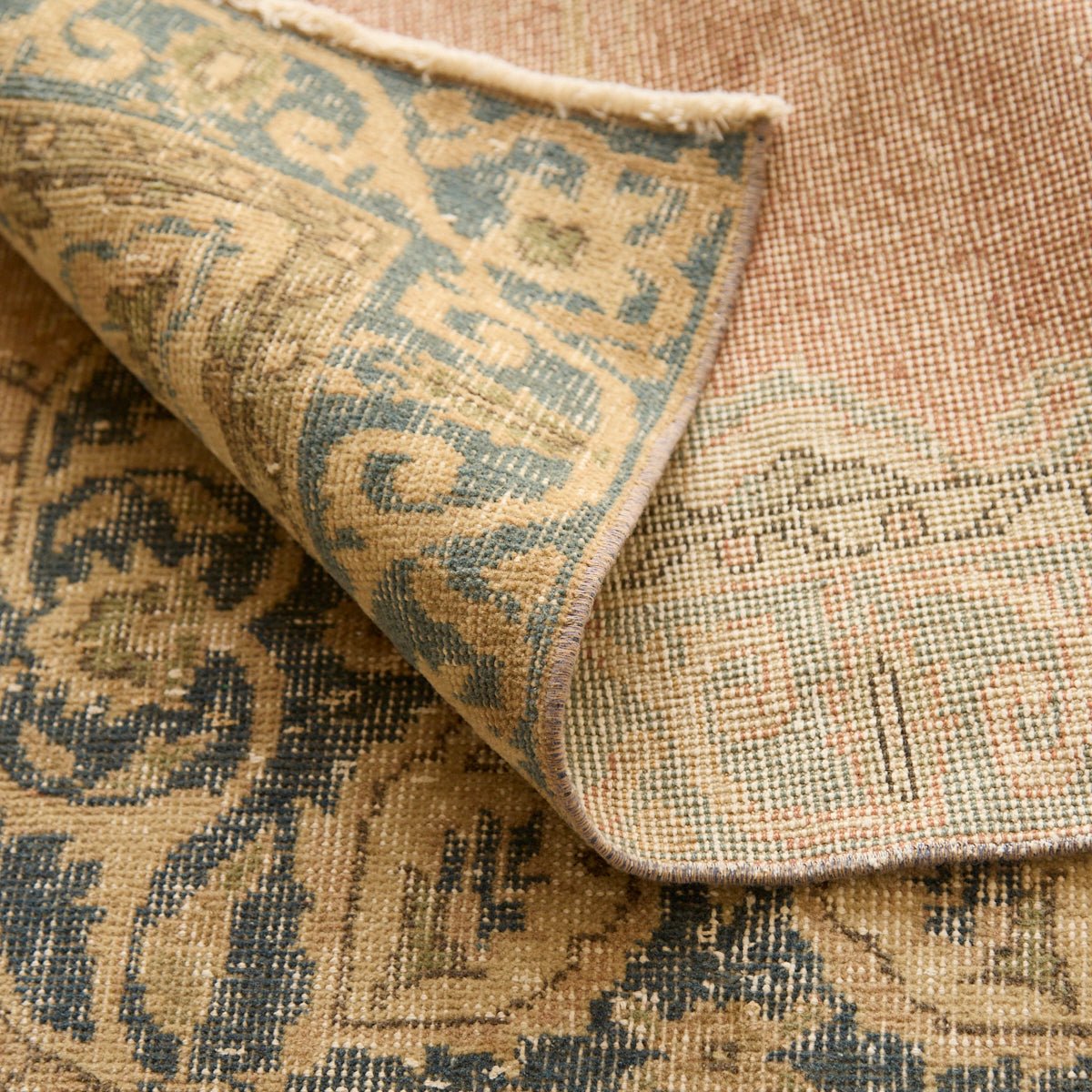 Creill Vintage Rug | 3'9" x 6'7" - elsie green - textiles